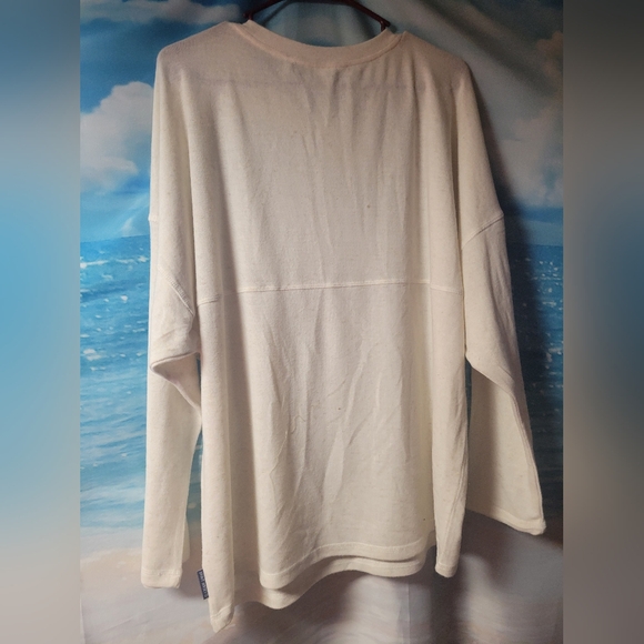 Spirit Jersey NWOT Mens White Lightweight Sweater‎ Size Large - Picture 2 of 5